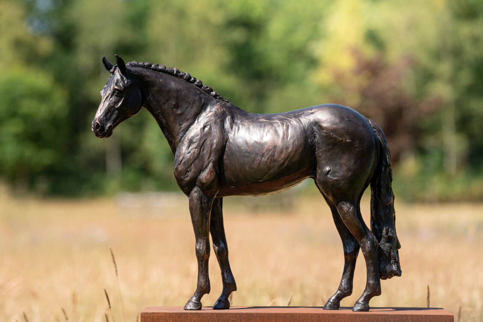 Chiana bronze horse sculpture